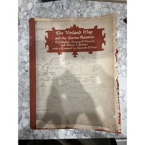 The Vinland Map and the Tartar Relation Hardcover 1965 Yale University Press